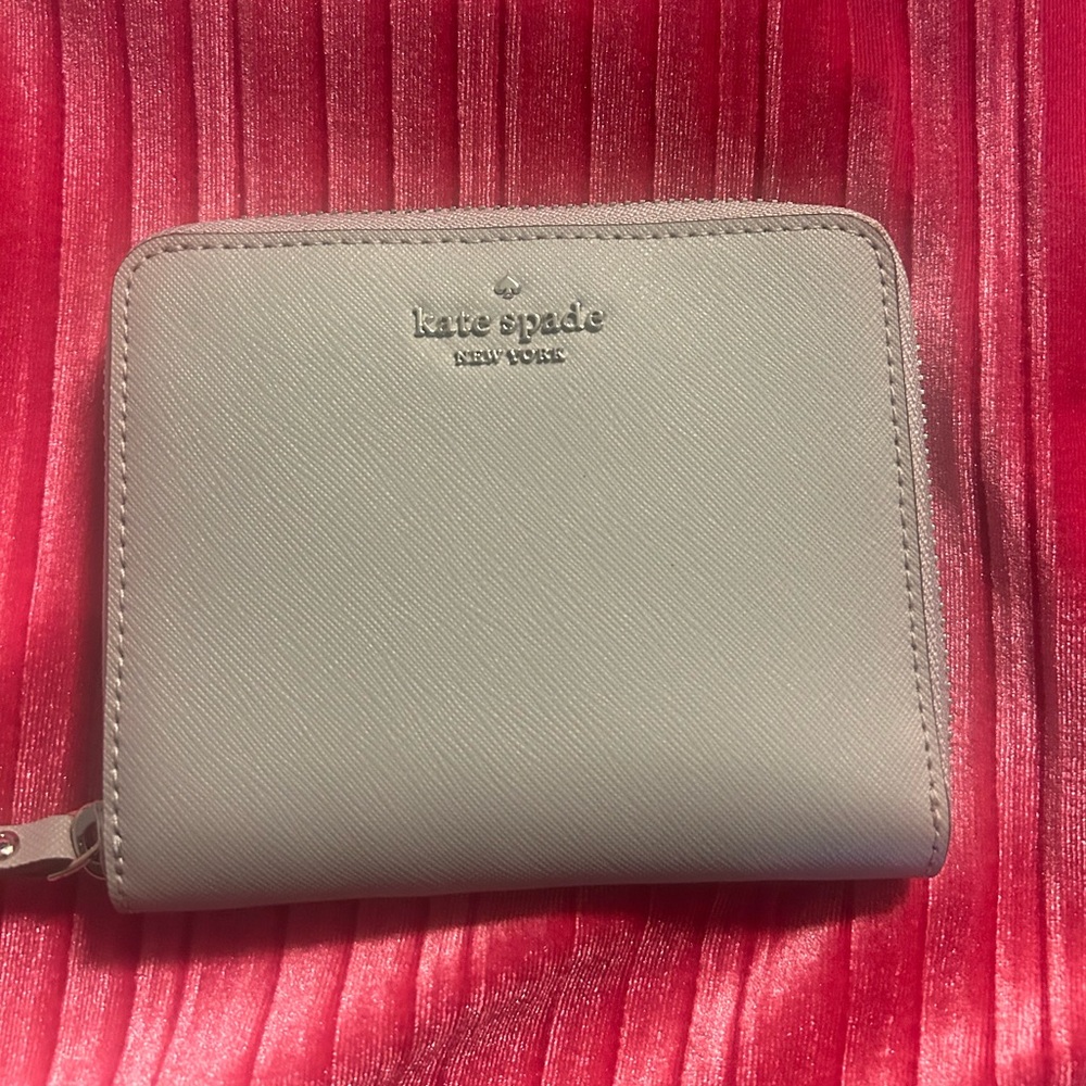 Kate Spade Gray Bi Fold Wallet